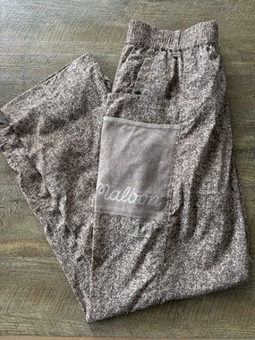 Malbon Men's Brown Heathered golf Pants